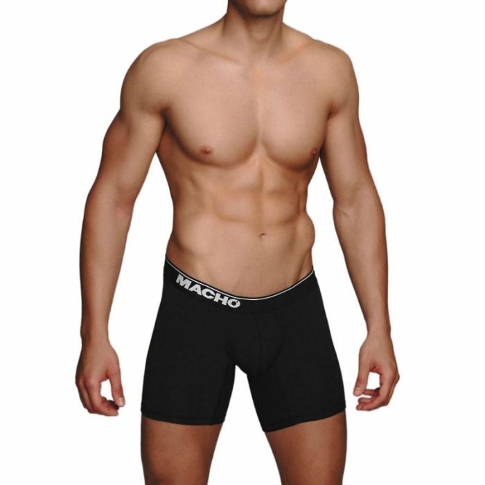 Boxer MC087 Macho Preto Frente