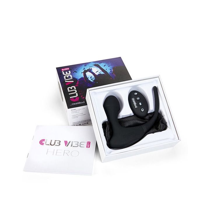 Plug Vibratório Ohmibod Hero 3.0H Club Vibe Conjunto