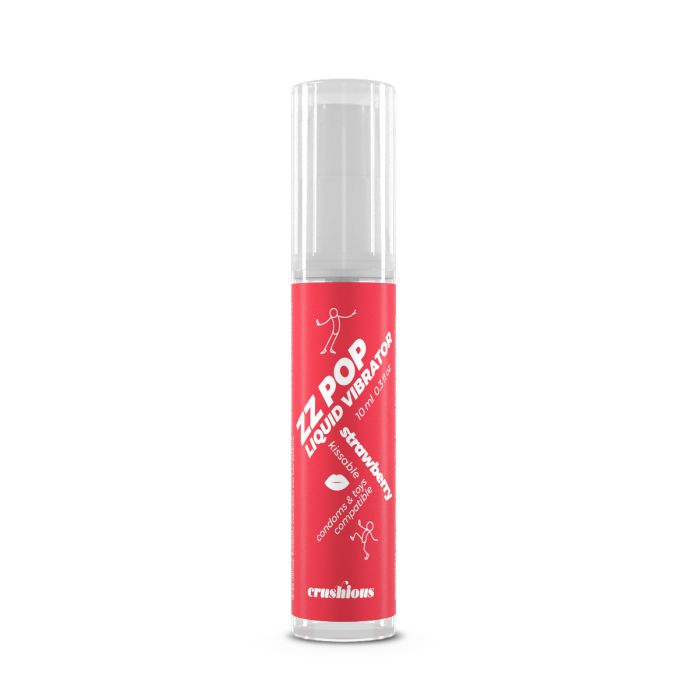Vibrador Liquido ZZ Pop Crushious Morango (10 ml)
