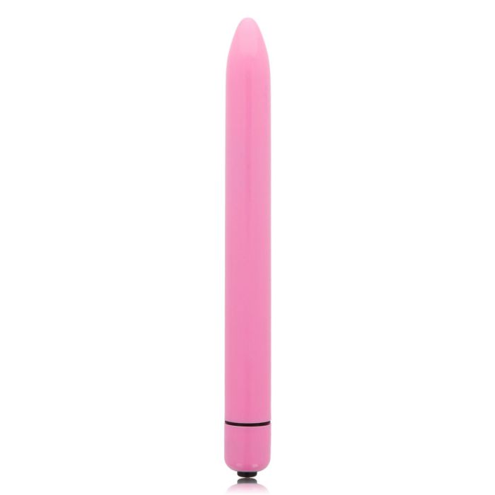 Vibrador Glossy Slim Rosa Intenso