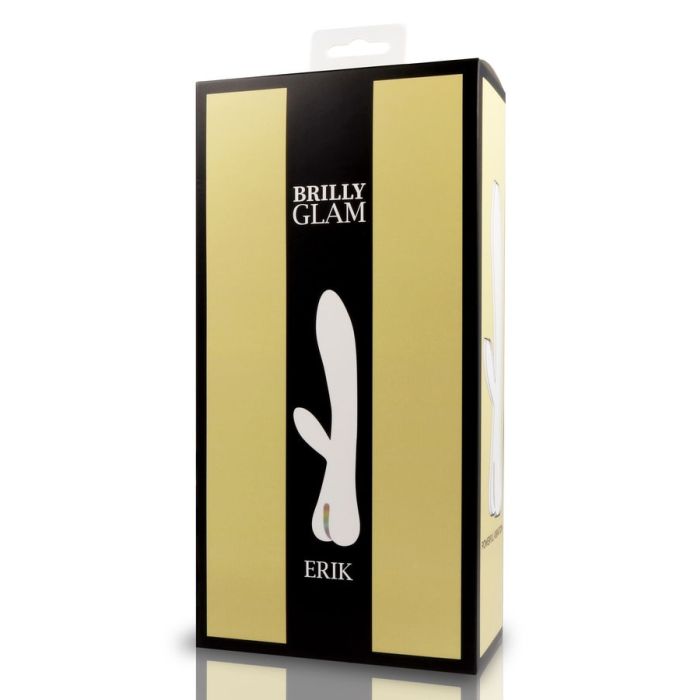 Vibrador Recarregável Brilly Glam Erik Caixa 1