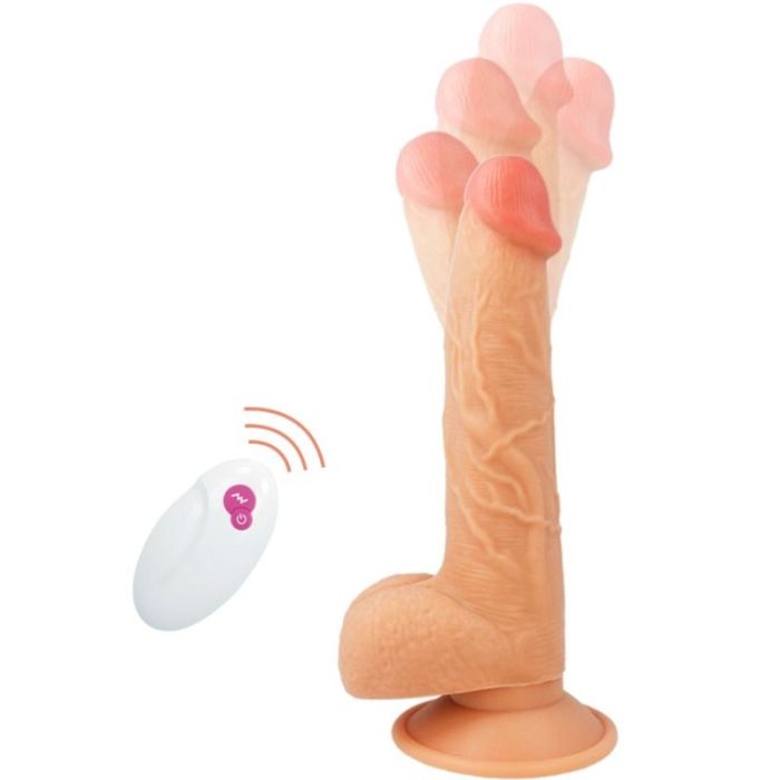 Vibrador Realístico Recarregável Cyber Silicock Mr John C/ Controle Remoto 2