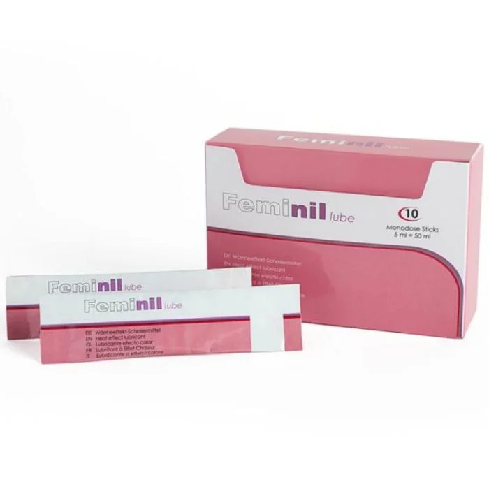 Lubrificante Efeito Calor Feminil Lube (10 X 5 ml)