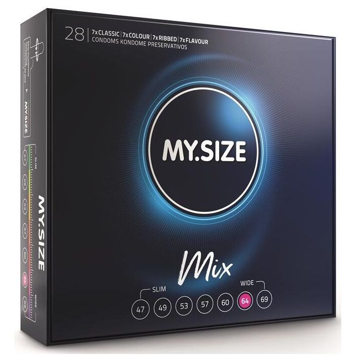 Preservativos My Size Mix 64 mm (28 Un)
