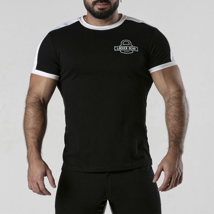 T-Shirt Padlock Locker Gear Preta Frente