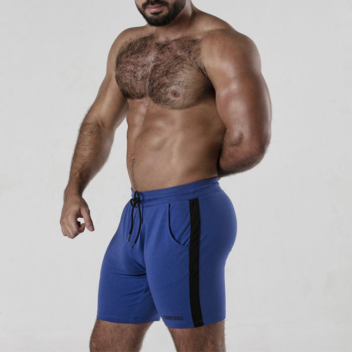 Calção Side Strip Short Locker Gear Azul Lateral