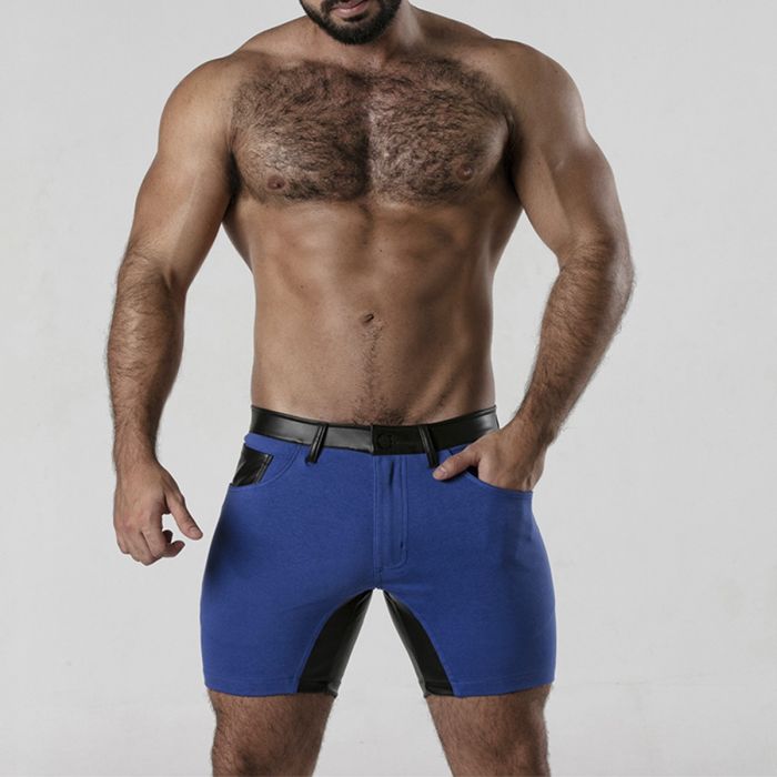 Calção Peneira 5 Pocket Chap Short Locker Gear Azul Frente