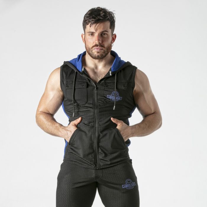 Colete Look At Hoody Locker Gear Azul Frente