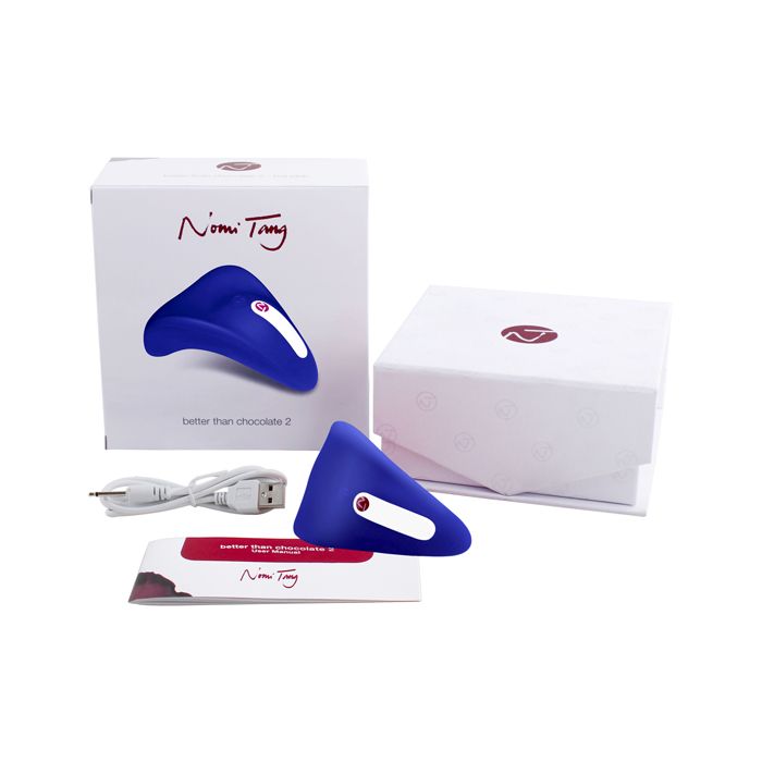 Vibrador Nomi Tang - Better Than Chocolate 2 Azul Conjunto