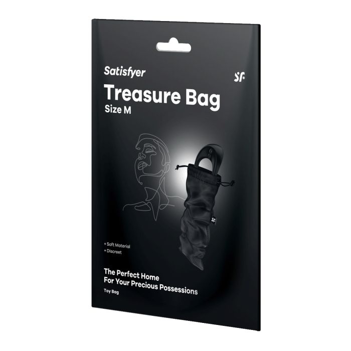 Bolsa Treasure Bag M Satisfyer Preta