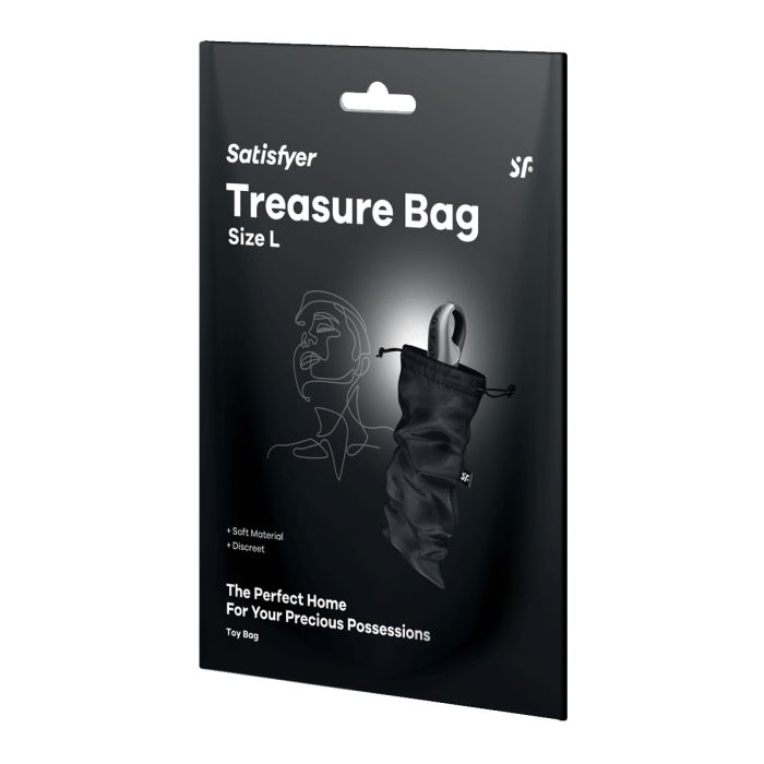 Bolsa Treasure Bag L Satisfyer Preta