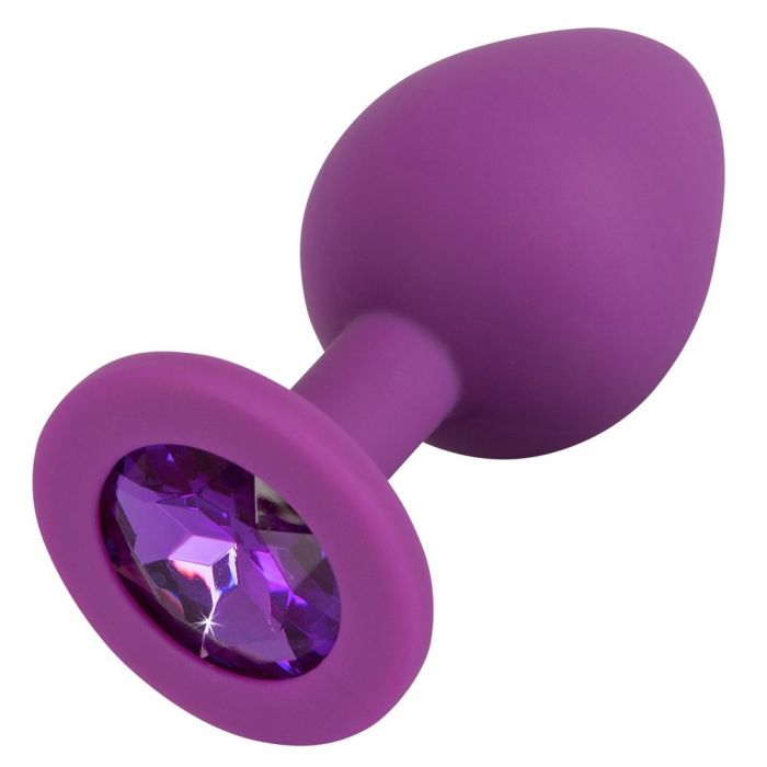 Plug Anal You2Toys Colorful Joy Joia Roxa Médio