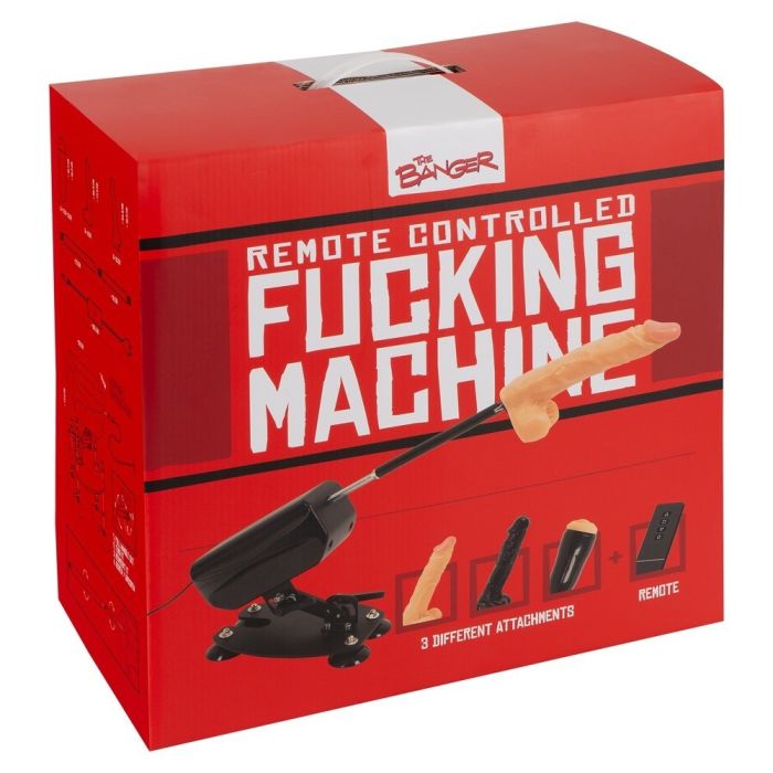 Máquina de Sexo The Banger C/ Comando Remoto Fucking Machine Caixa