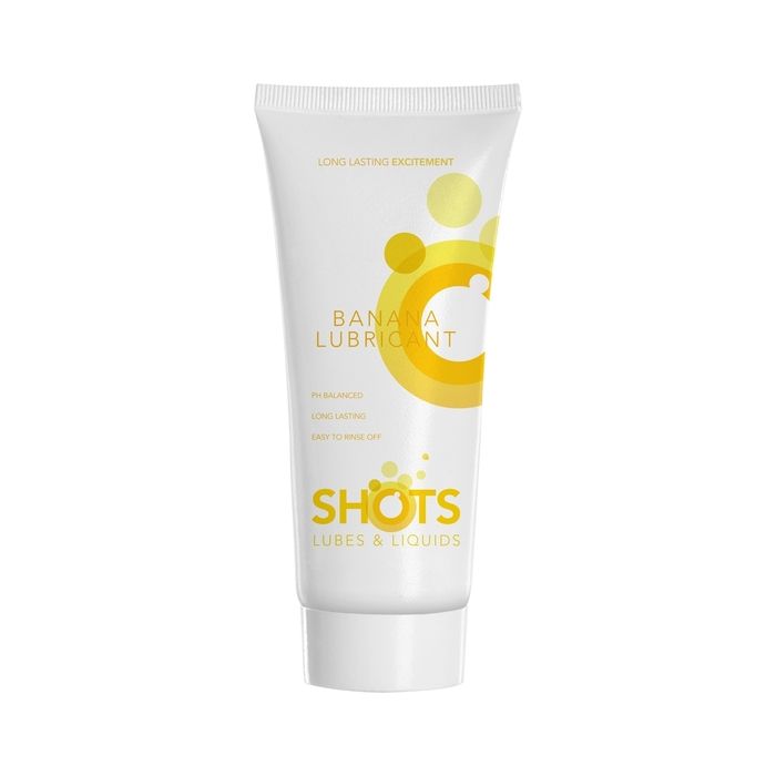 Lubrificante à Base de Água Shots Banana (100 ml)