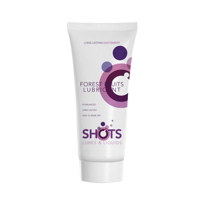 Lubrificante à Base de Água Shots Frutos do Bosque (100 ml)