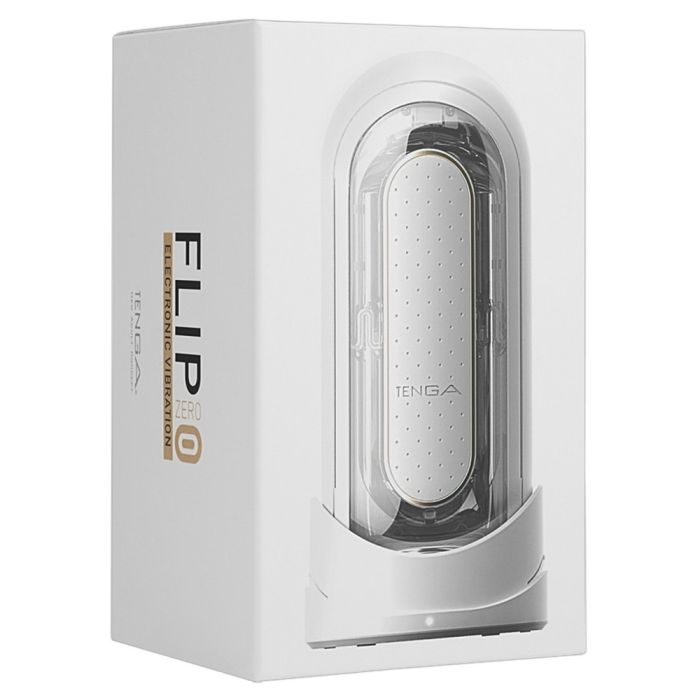 Masturbador Tenga Flip Zero Electronic Vibration Branco Caixa