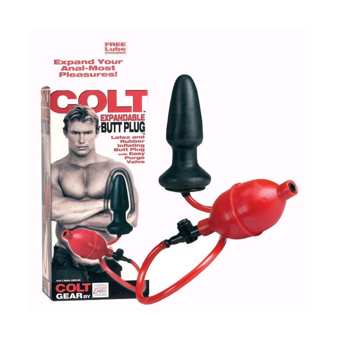 Plug Anal Insuflável Colt Expandable