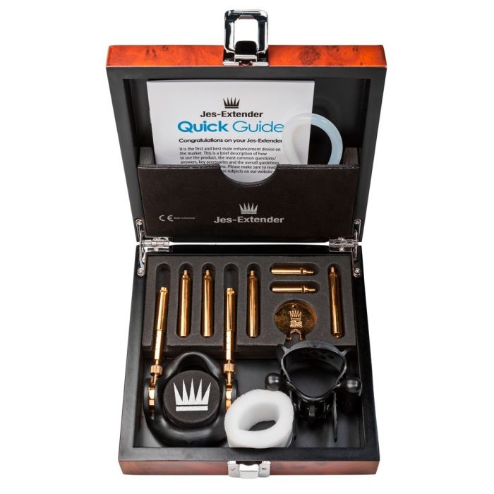 Jess Extender Preto Gold Standar - Aparelho de Aumento do Pénis