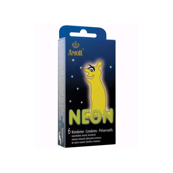 Preservativos Amor Neon (6 Un)