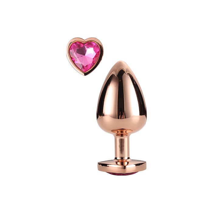Plug Anal Dream Toys Cleaming Love Rose Dourado Pequeno