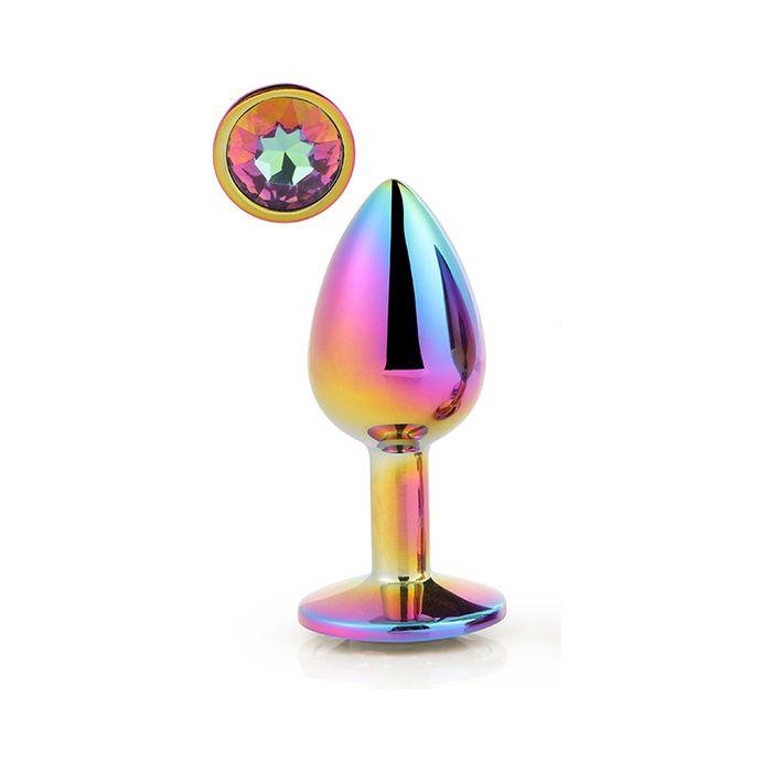 Plug Anal Dream Toys Gleaming Love Multicor Grande