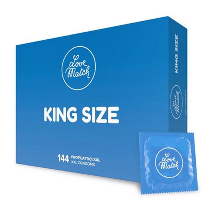 Preservativos King Size Love Match (144 Un)