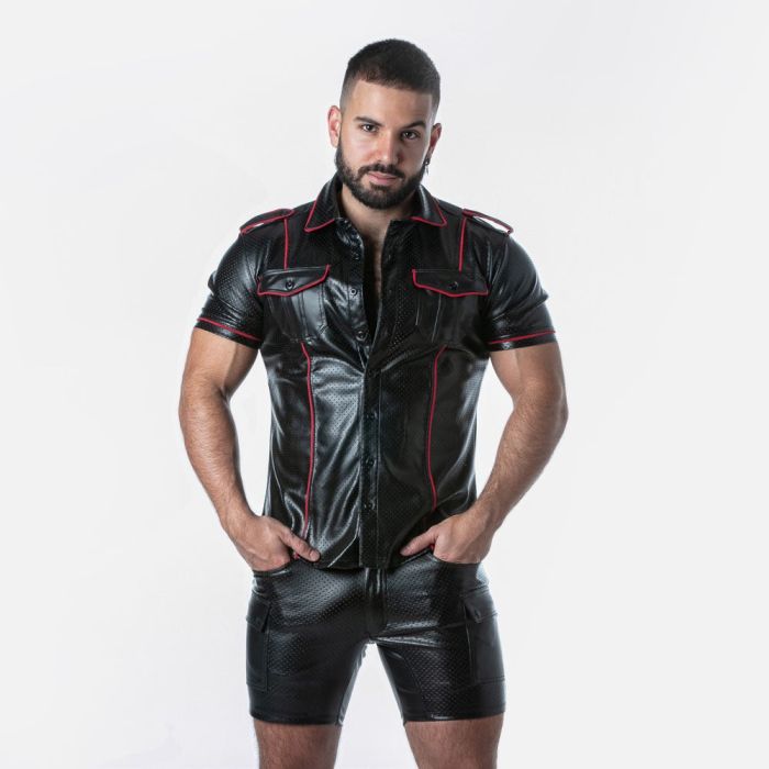 Camisa Rub It Shirt Locker Gear Vermelho Frente