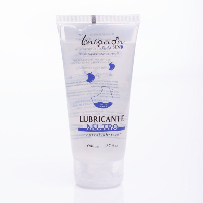 Lubrificante à Base de Água Tentación Play Sex Neutro (80 ml)