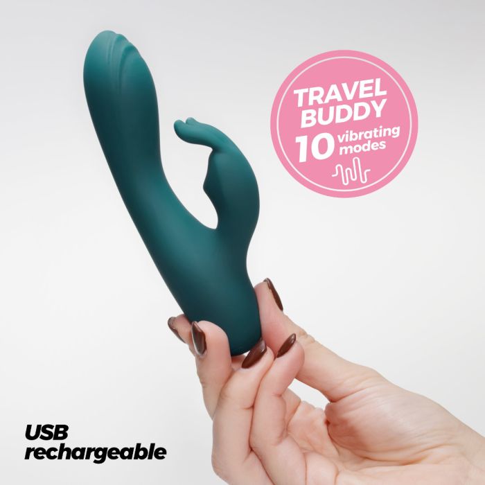 Mini Vibrador Recarregável Coelho Lola Crushious
