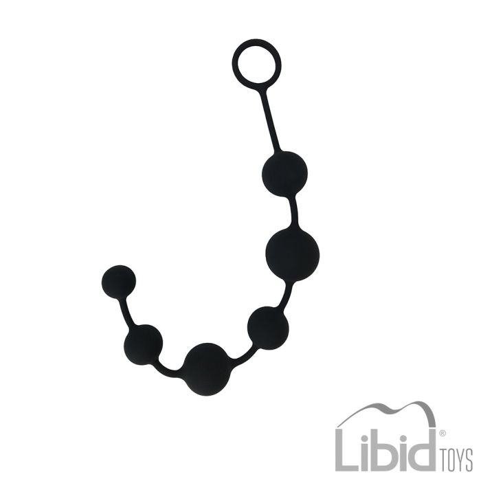 Tira de 6 Pérolas Anais Intimen Pamba Pretas
