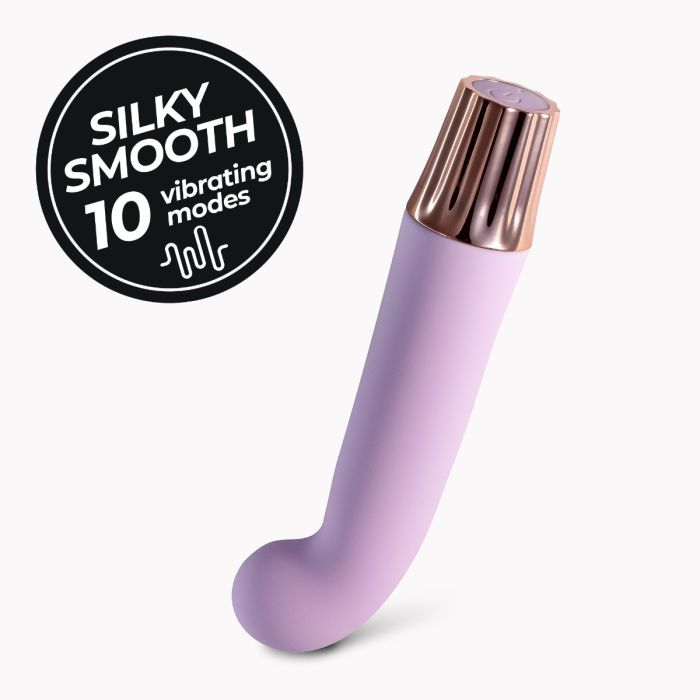 Mini Vibrador Recarregável Mellow Gee Crushious Lavanda