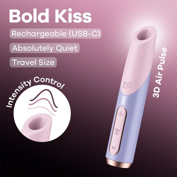 Estimulador Recarregável Bold Kiss Satisfyer