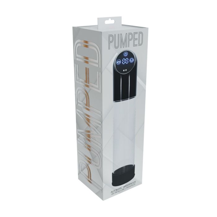 Bomba de Vácuo Automática Pumped Automatic WaterProof Preta Caixa
