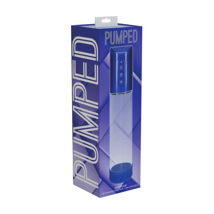 Bomba de Vácuo Automática Pumped HyperPump Azul Caixa