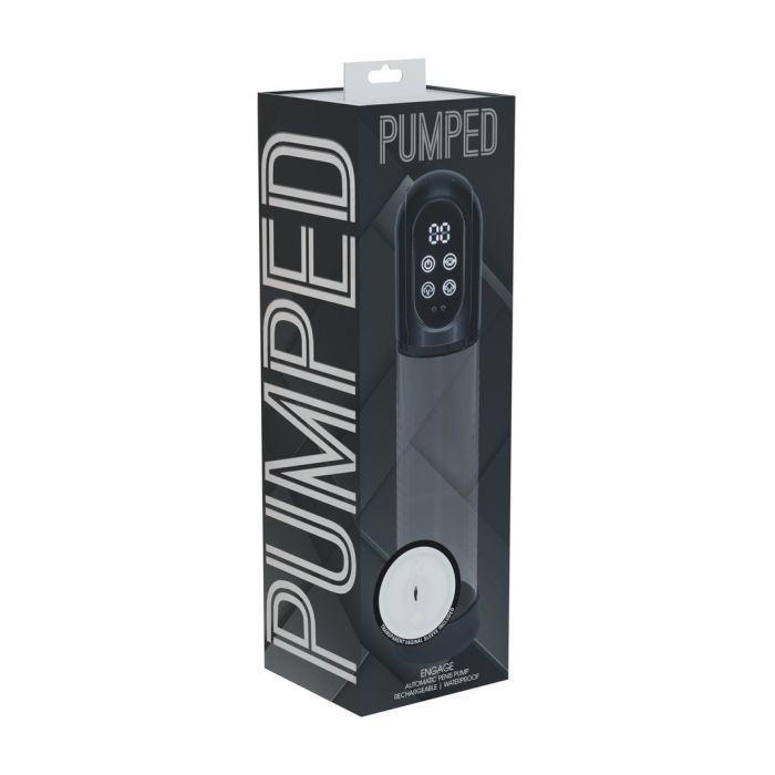 Bomba de Vácuo & Masturbador Automática Pumped Engage Preta Caixa