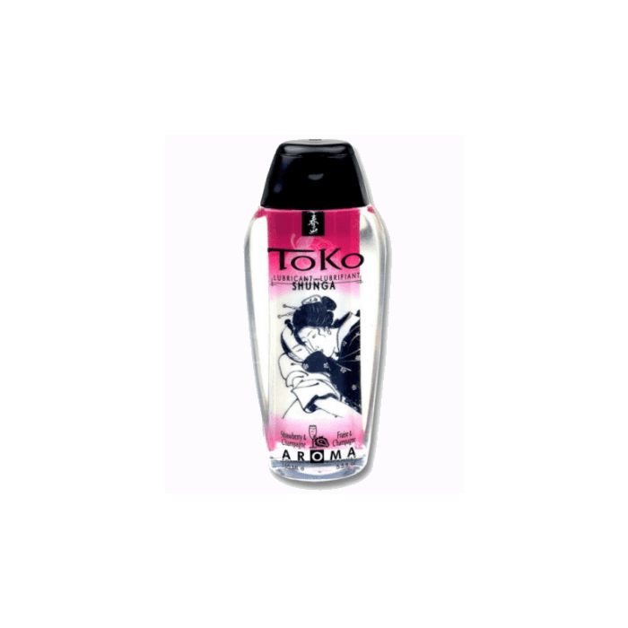 Lubrificante Toko Champanhe e Morango (165 ml)