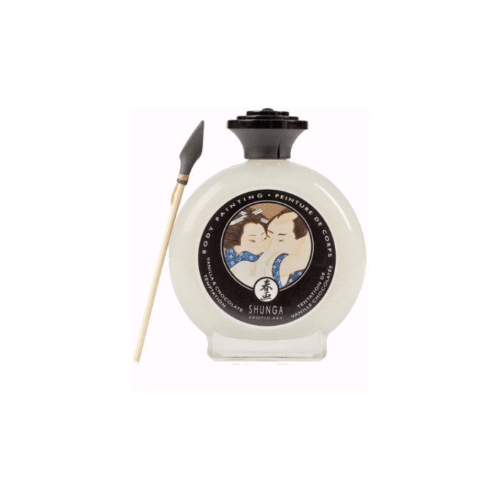 Tinta Corporal Shunga Chocolate Branco (100 ml)