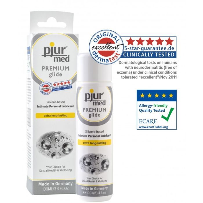 Lubrificante à Base de Silicone Pjur Med Premium Glide (100 ml)