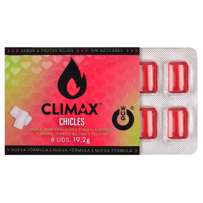 Pastilhas Wug Chicle Climax Gum (8 Un)