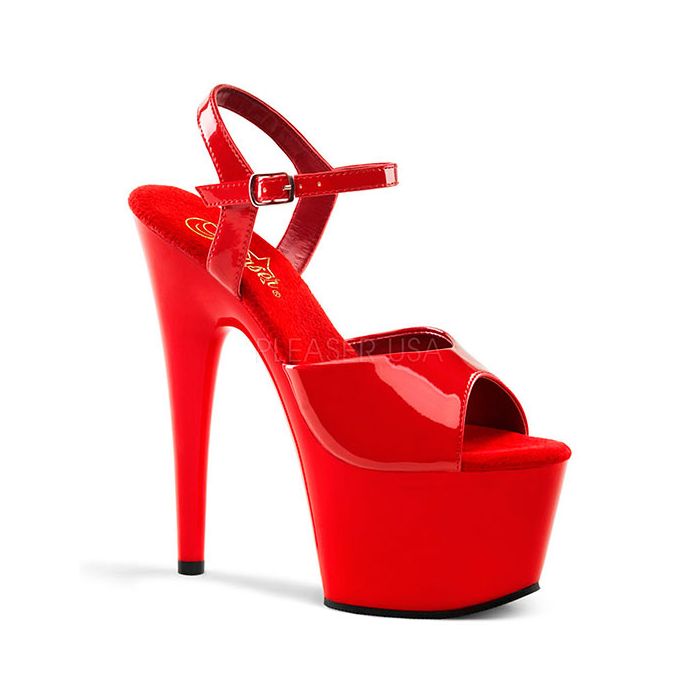 Sandália Pleaser Adore 709 Vermelha