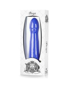 Vibrador Brigit Azul Embalagem Branca Caixa