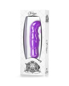 Vibrador Frigga Roxo Embalagem Branca Caixa