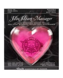 Massajador Hot Heart Massager Médio Rosa Caixa