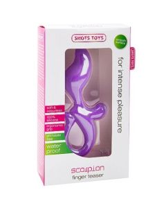 Estimulador Anal e Vaginal Scorpion Roxo