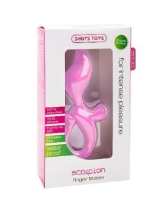 Estimulador Anal e Vaginal Scorpion Rosa