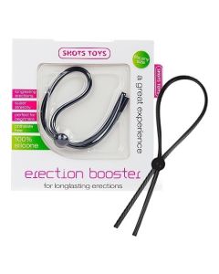 Anel Ajustável Erection Booster Preto Conjunto