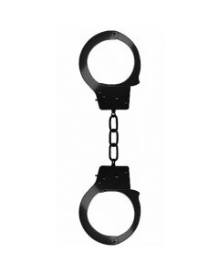 Algemas em Metal Beginner's Hancuffs Pretas
