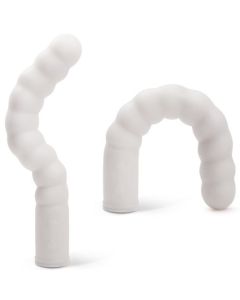 Vibrador Zig Zag Branco c/ Aquecimento 2