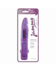 Vibrador Jammy Jelly Dazzly Glitter Embalagem