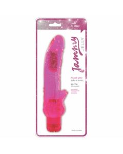 Vibrador Jammy Jelly Flame Glitter Embalagem